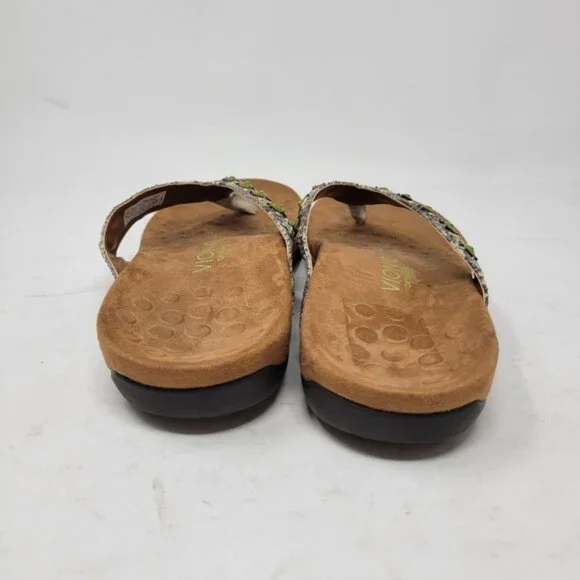 Vionic | Women's Rest Floriana Toepost Thong Sandal Pewter - Picture 3 of 9